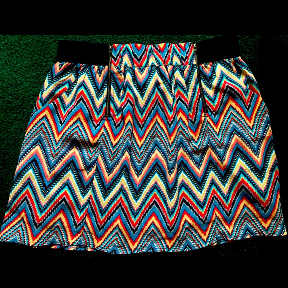 Multicolor Vanity Skirt